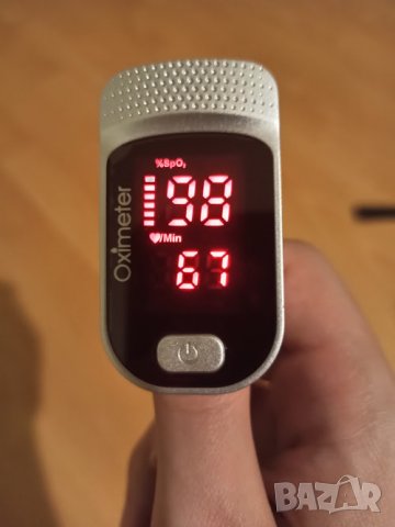 Пръстов пулсоксиметър - с RR функция, снимка 2 - Уреди за диагностика - 30726646