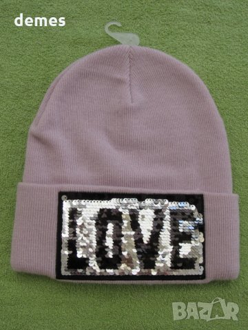  Дамска шапка United Colors of Benetton цвят капучино