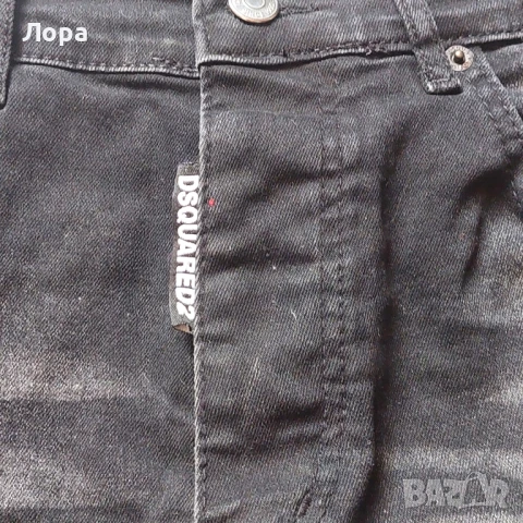 Мъжки дънкови панталони DSQUARED2 , снимка 4 - Къси панталони - 51042189