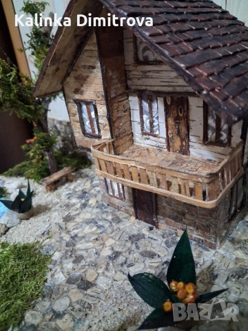 Ръчно изработен макет с размер 29/21см., снимка 9 - Декорация за дома - 51781490