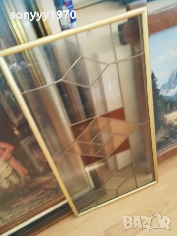 красив витраж в метална рамка 1901210948, снимка 3 - Колекции - 31475001
