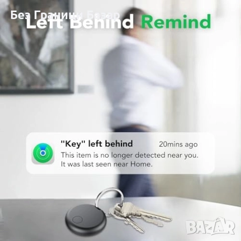 Нови Тракери за ключове и багаж 4 броя – съвместими с Apple Find My, IP67, снимка 5 - Друга електроника - 52508044