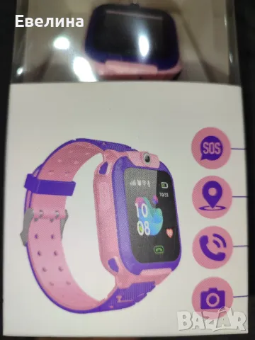 Смарт часовник за дете с камера, GPS, SOS бутон и фенерче, снимка 2 - Смарт гривни - 49251025