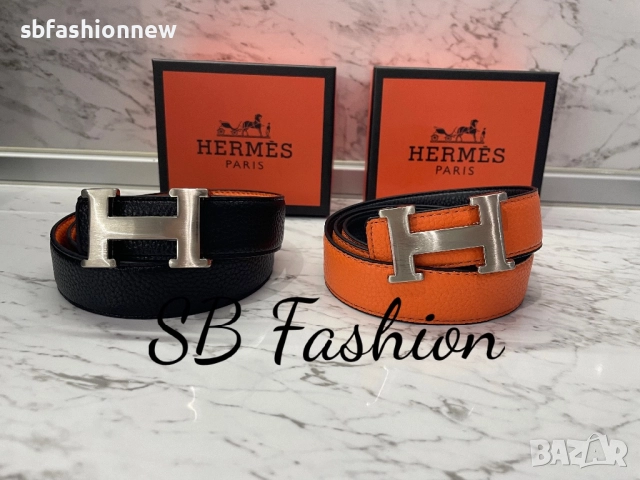 Hermes двулицев колан в кутия