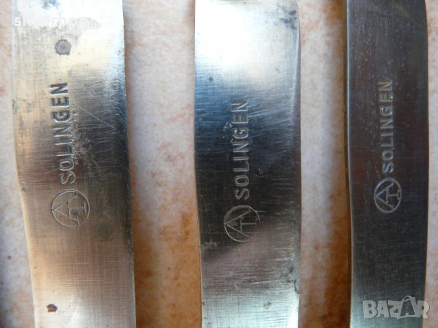  Комплект стари сервизни ножове Солинген , снимка 4 - Други ценни предмети - 29957404