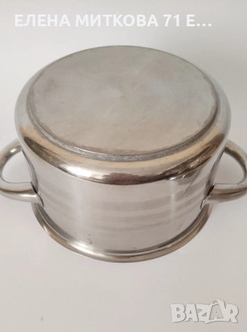 Тенджерки от неръждаема стомана с двойно дъно, снимка 7 - Съдове за готвене - 51726491