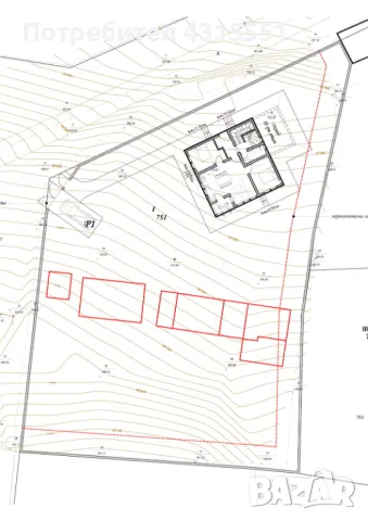 Парцел с готова виза за строеж,с.Ново Село ,В .Търново, снимка 7 - Парцели - 48171554