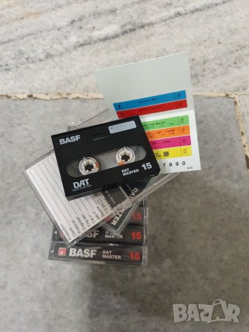 Нови дат аудио касети. BASF DAT Master 15 Чисто нови, само са разпечатани. По 10лв./бр., снимка 1