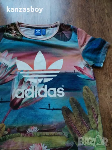 Adidas Originals - страхотна дамска тениска , снимка 3 - Тениски - 50268522