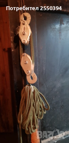 Въжена макара -полиспаст