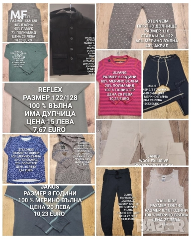 МЕРИНО ВЪЛНА ЗА ДЕЦА