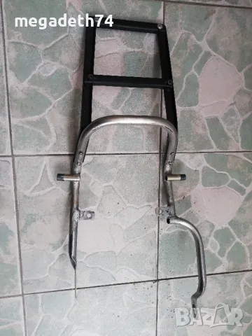 Тръба зад седалка със стойка за куфар MZ ETZ 