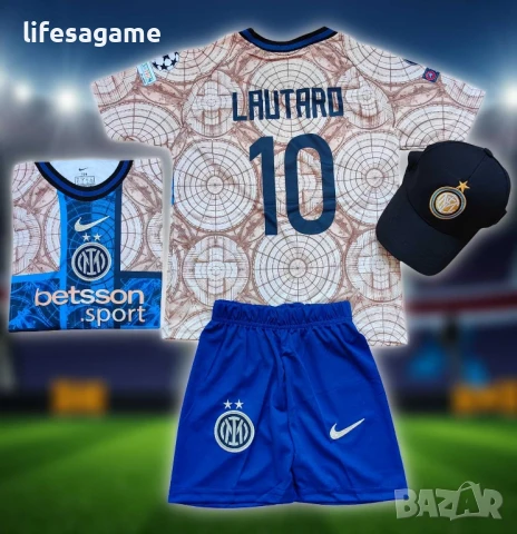 Детско - юношески футболен екип Интер Лаутаро Lautaro , снимка 3 - Детски комплекти - 51132239