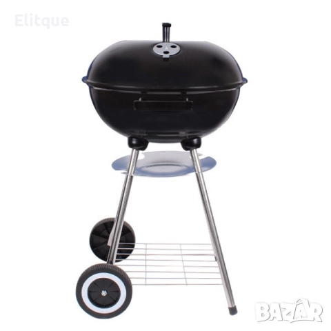 Барбекю Muhler Ø41.5cm, с капак и колелца, снимка 2 - Други стоки за дома - 52854663