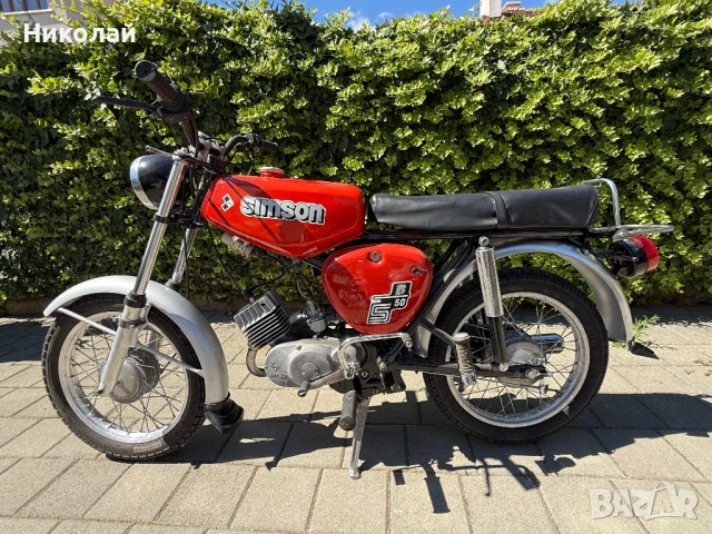 Симсон S50 B, снимка 2 - Мотоциклети и мототехника - 51647423