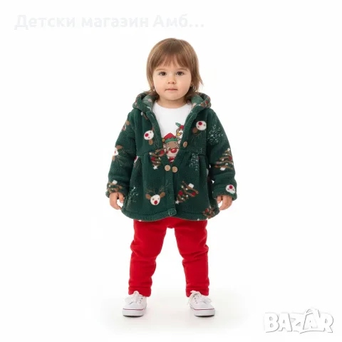 Коледен комплект за момиче, снимка 2 - Комплекти за бебе - 56257519