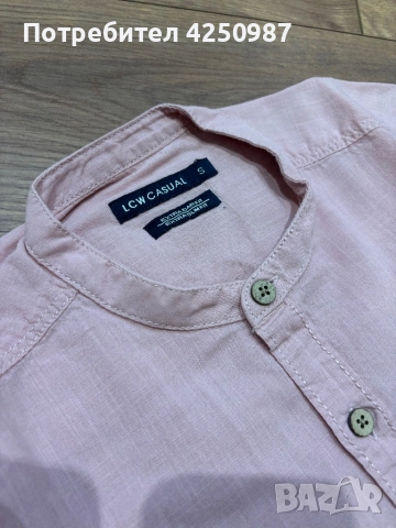 Мъжка ленена риза, снимка 3 - Ризи - 52122360