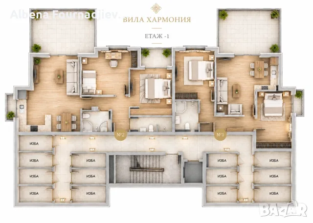 БУТИКОВА СГРАДА • САМО 12 АПАРТАМЕНТА • ПАРКОМЯСТО + СКЛАД, снимка 5 - Апартаменти - 55902867