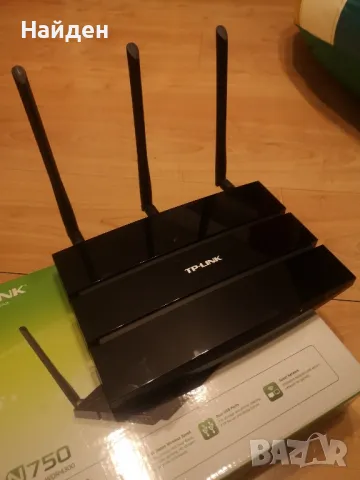 Рутер TP-Link N750 Wireless Dual Band Gigabit Router, снимка 3 - Рутери - 48144959