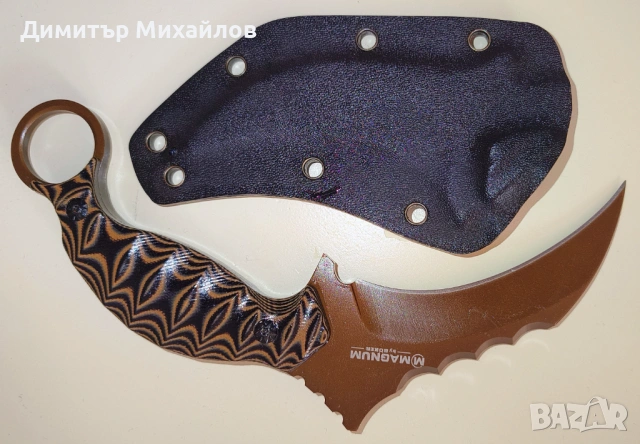 Нож Boker Magnum "Raptor's Claw", снимка 2 - Ножове - 54124961