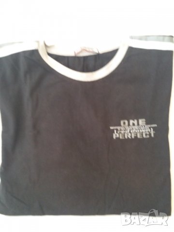 Мъжки блузи фланелки черни с надписи, снимка 9 - Тениски - 33848160