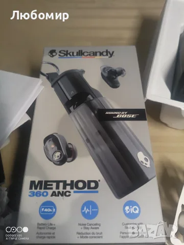Безжични слушалки Skullcandy Method 360 ANC, Bluetooth, TWS, Микрофон, , снимка 2 - Bluetooth слушалки - 55954828