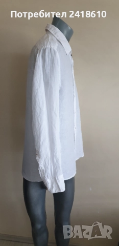 Hugo Boss Relegant_6 Len Regular Fit Mens Size M L XL 2XL  ОРИГИНАЛ! Мъжки Ленени Ризи., снимка 10 - Ризи - 51704222