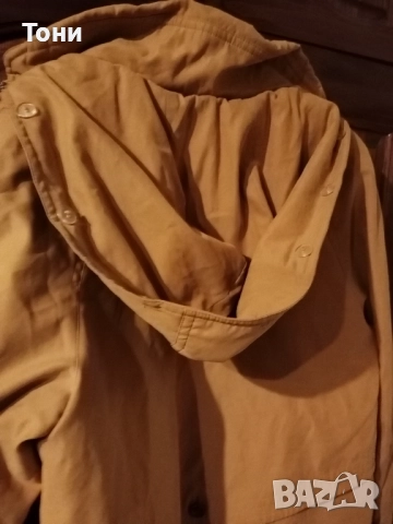 Ново Дамско Зимно Дълго Яке с Качулка L, снимка 3 - Якета - 52793406