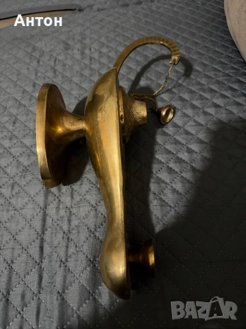 Лампа на Аладин от месинг., снимка 5 - Антикварни и старинни предмети - 25494831