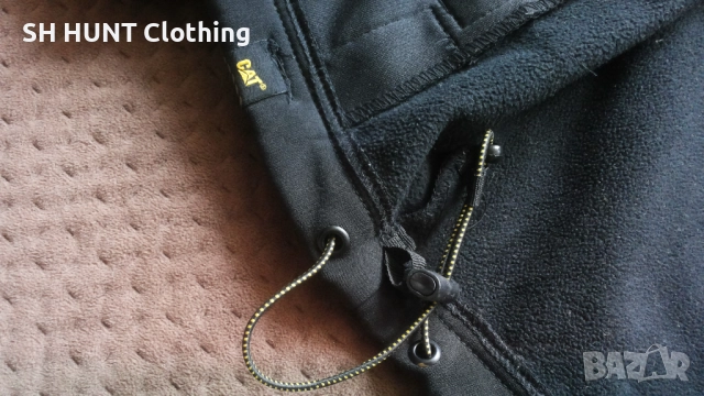 CATERPILAR Softshell Work Jacket размер XL работна горница вятърно устойчива W4-218, снимка 13 - Суичъри - 52111276