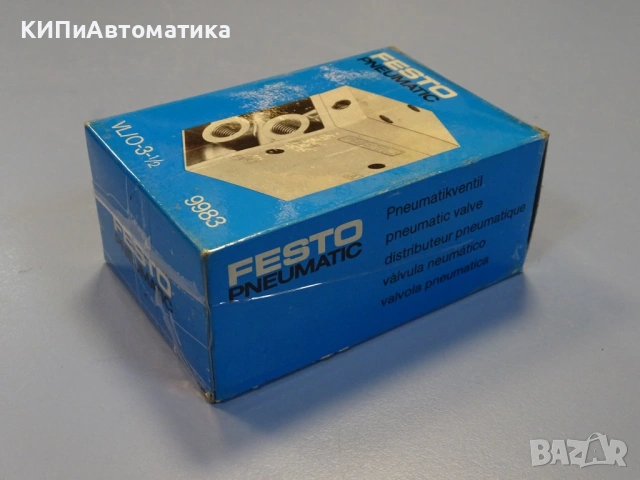 пневматичен разпределител Festo VL/O-3-1/2 typ9983 Pneumatic Valve 0-10Bar, снимка 7 - Резервни части за машини - 53151418