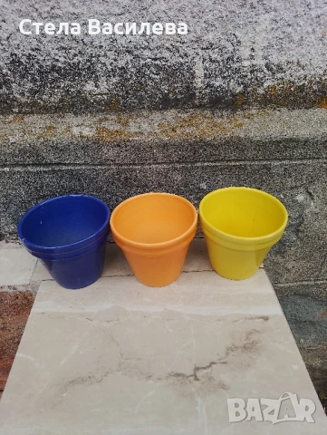 Керамични кашпи, снимка 2 - Саксии и кашпи - 50934217