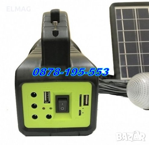 СОЛАРЕН ПРОЖЕКТОР-ФЕНЕР за КЪМПИНГ GD-2000A; РАДИО-FM; USB и MP3, снимка 6 - Къмпинг осветление - 38662343