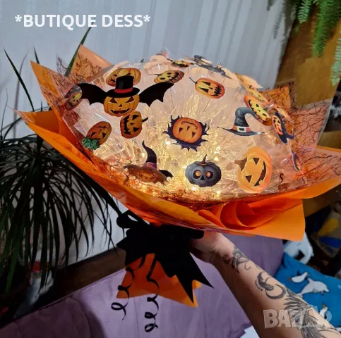 Луксозни, светещи букети "DESS", снимка 12 - Изкуствени цветя - 47690800