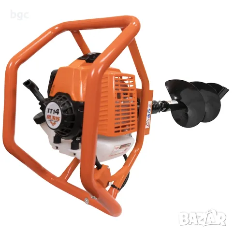 Префесионален Свредел за дупки Ruris TT14, 3к.с, Мотор TEZ, 3 бургии с диаметър 150/200/250, снимка 6 - Градинска техника - 50365579