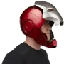 Marvel Маска Електронен шлем Iron Man светещи очи Железния човек Марвел сребърно с червено, снимка 9