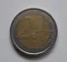2 евро -2002 г.-Италия, снимка 2
