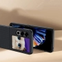 Калъф и Протектор за ZTE nubia Flip2 |Текстура от въглеродни влакна| Цвят: Черен, Златист, Червен, Ж, снимка 6