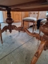 Античен Сет- Масивна Витрина с Писалище,Скрин и Маса+6 бр.Стола-внос от Германия!, снимка 16