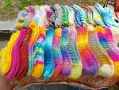 дамски чорапи ръчно плетиво от вълна и ангора, снимка 1