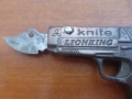 Колекционерска запалка пистолет LIONKING с вграден нож, снимка 2