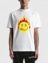 PALM ANGELS Smiley Burning Head Logo Print Мъжка Тениска size XL (L), снимка 4