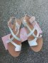 Дамски / детски летни чехли / сандали, нови, бели, с кутия и етикет, снимка 1 - Сандали - 38041496