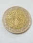 Евро монета от 2001 с дефект на годината. , снимка 2