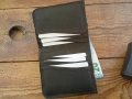 Ръчно изработен мъжки кожен портфейл , снимка 1