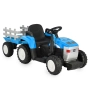 ТОП ЦЕНА!НОВО!Акумулаторен трактор с ремарке Dallas BLUE с 12V батерия, снимка 1