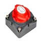 Въртящ се ключ-маса / прекъсвач на акумулатор – 12–48V, 275A, водоустойчив IP66, червен/черен, снимка 6