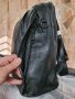  черна раница+ чанта ЕСТЕСТВЕНА кожа , снимка 9