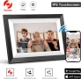 Тествана Wifi цифрова фоторамка 10.1 инча, MARVUE, IPS сензорен екран, 16GB памет, 1080 HD..., снимка 1