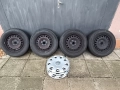 Джанти 15 ' със зимни гуми 195 65 15 VW GOLF  TOURAN 5x112 57,1 / Фолксваген, снимка 5